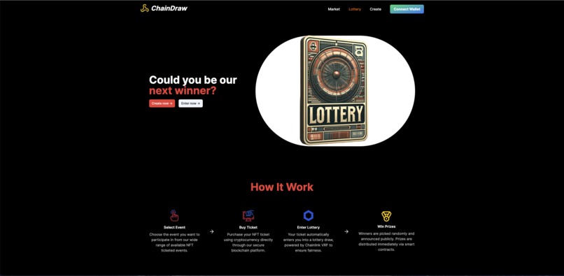 ChainDraw-Fair-Ticket – screenshot 2