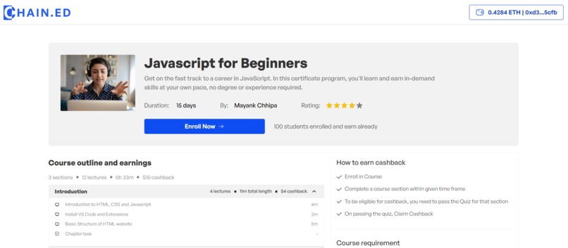 Chain.ed – screenshot 3