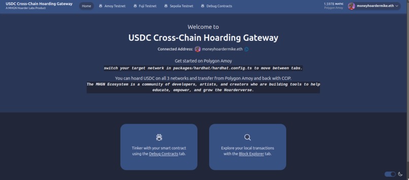 USDC Cross-Chain Hoarding Gateway – screenshot 8