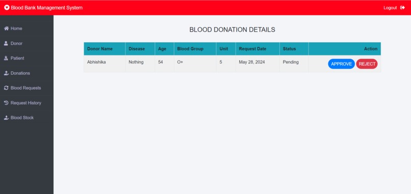 Blood Bank Manager – screenshot 6