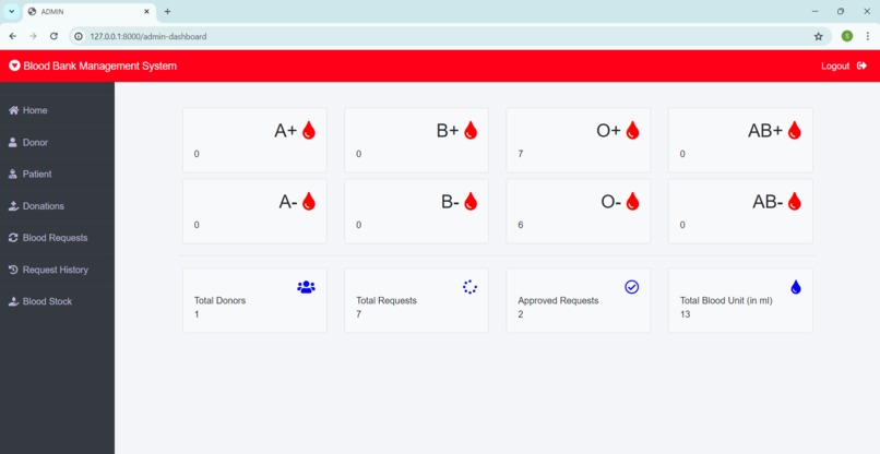 Blood Bank Manager – screenshot 4