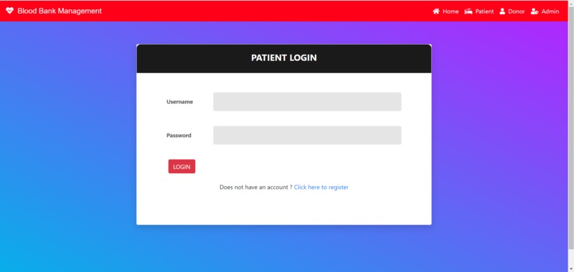 Blood Bank Manager – screenshot 2