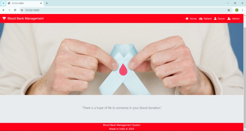 Blood Bank Manager – screenshot 1