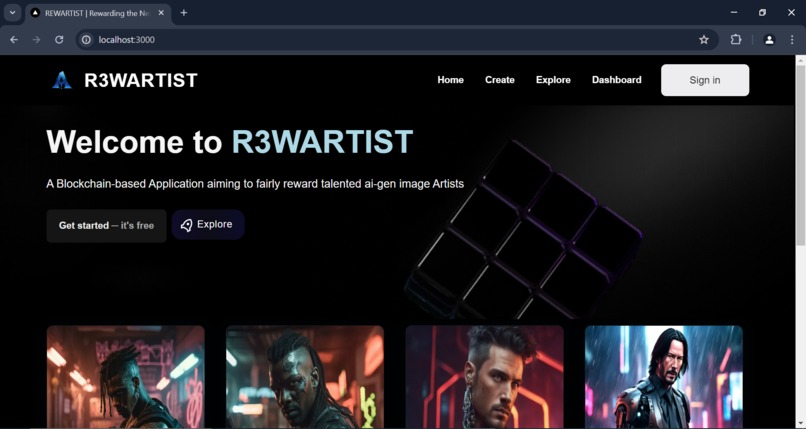 R3WARTIST – screenshot 2