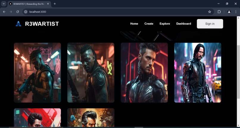 R3WARTIST – screenshot 3