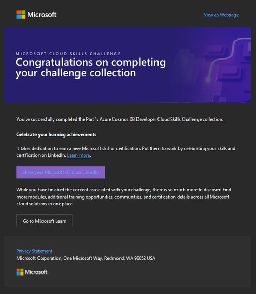 Cosmos DB MongoDB vCore + Azure OpenAI Phase 1 – screenshot 2