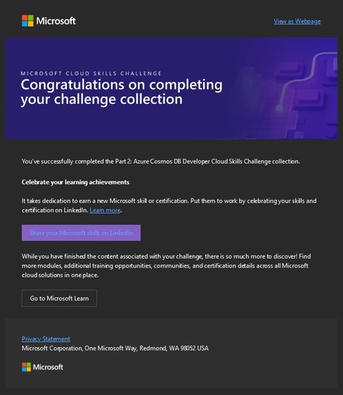 Cosmos DB MongoDB vCore + Azure OpenAI Phase 1 – screenshot 3