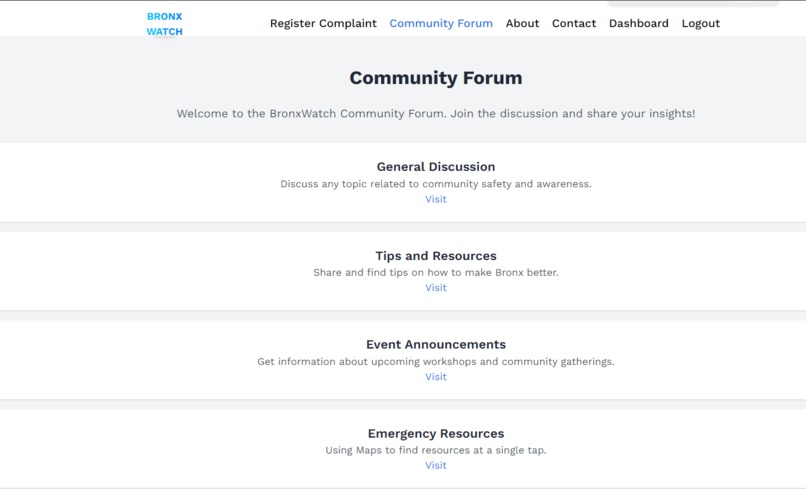 BronxWatch – screenshot 3