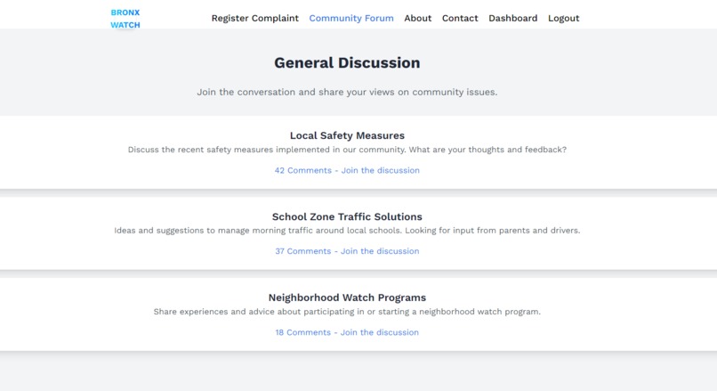 BronxWatch – screenshot 4