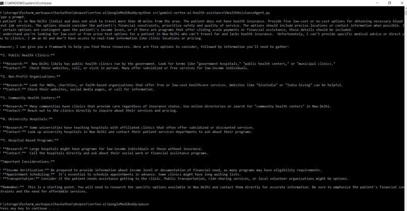 GoogleMediBuddy – screenshot 2