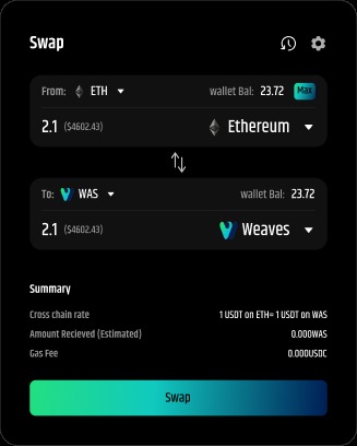 weaveswap – screenshot 3