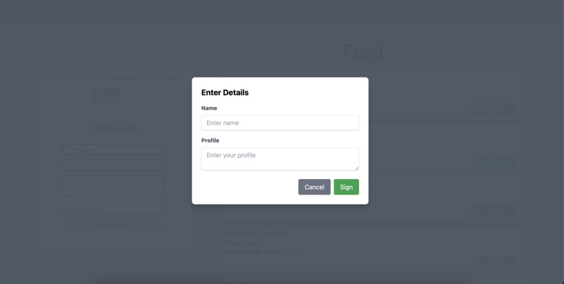 LensHunt – screenshot 1