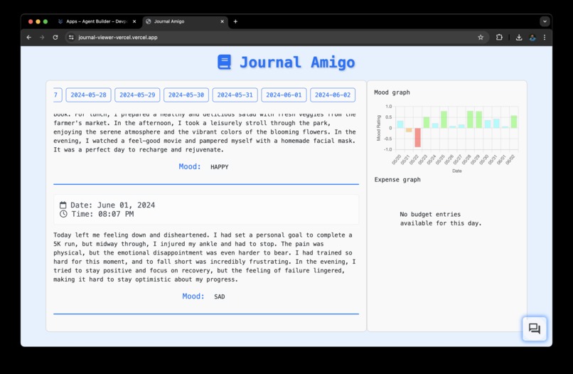Journal Amigo – screenshot 8