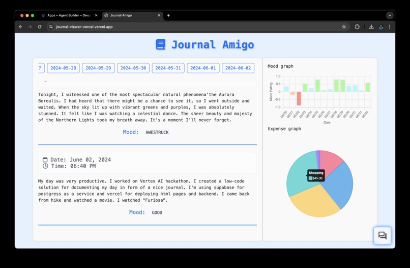 Journal Amigo – screenshot 5