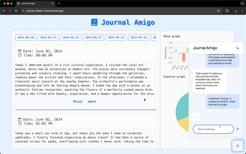 Journal Amigo – screenshot 11