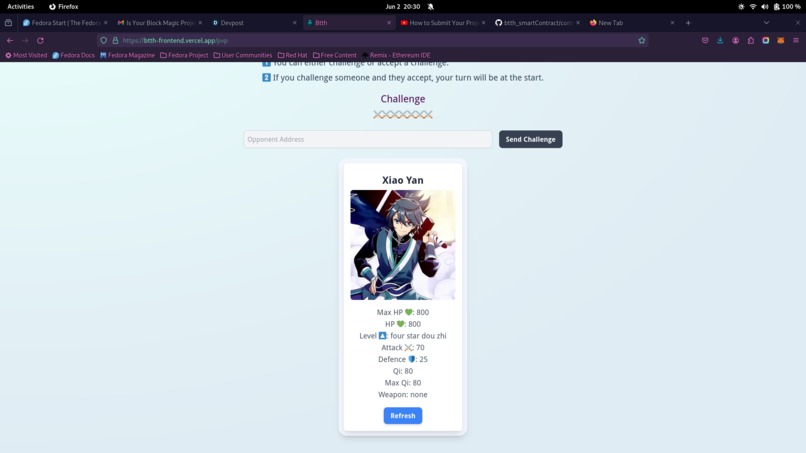 battle through heaven web3  rpg game – screenshot 2