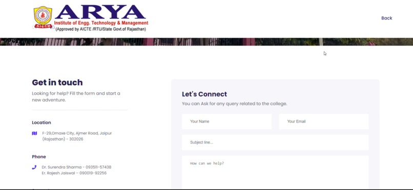 virtual campus tour – screenshot 4