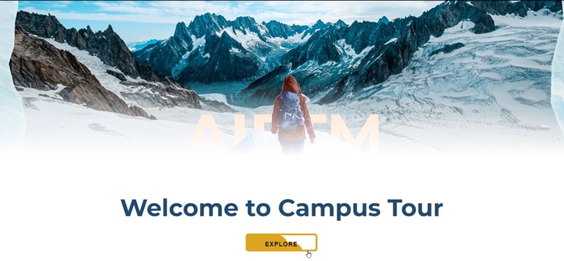 virtual campus tour – screenshot 1