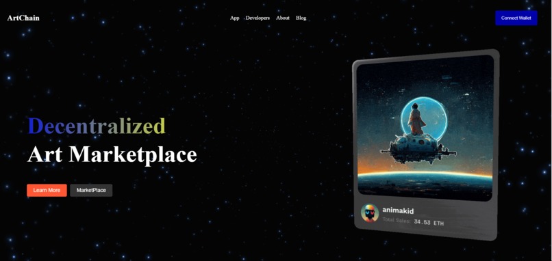 ArtChain – screenshot 1