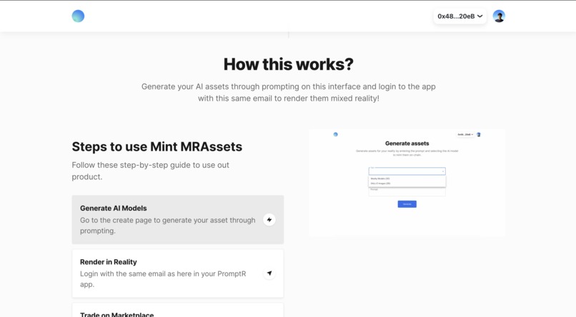 PromptReality – screenshot 2