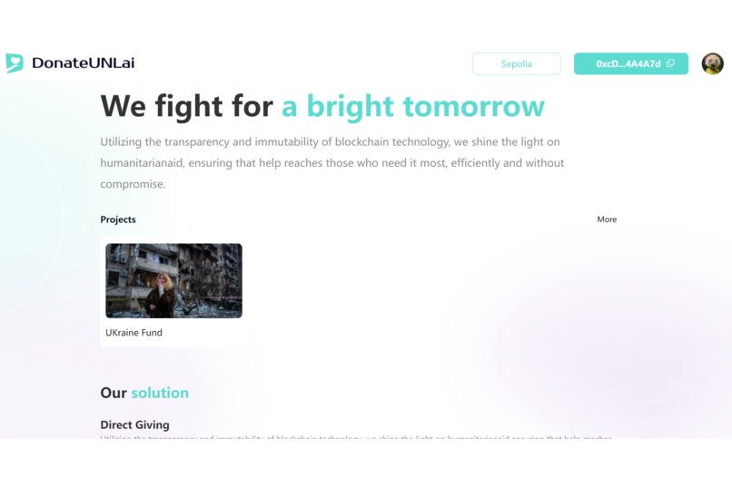 DonateUNLai – screenshot 5