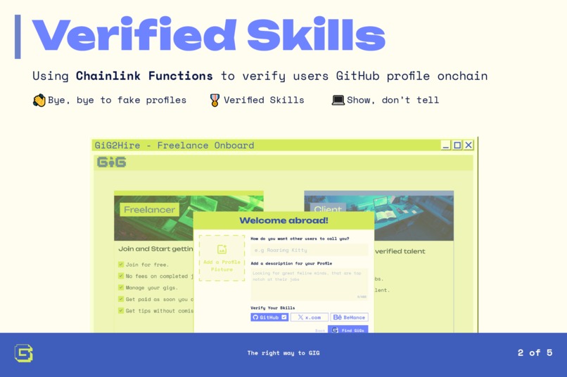 GiG2Hire – screenshot 2
