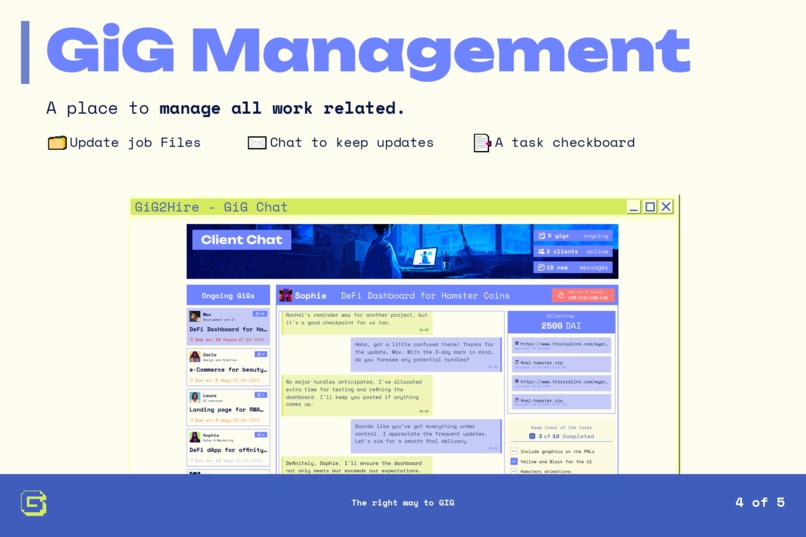 GiG2Hire – screenshot 4