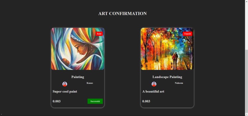 ArtChain – screenshot 4