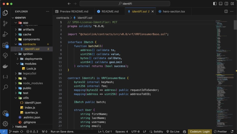 identiFi – screenshot 4