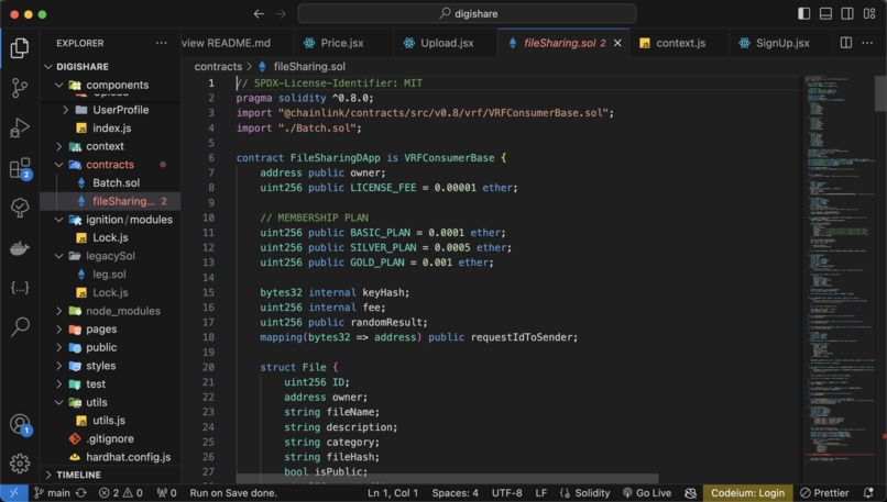 digishare – screenshot 2