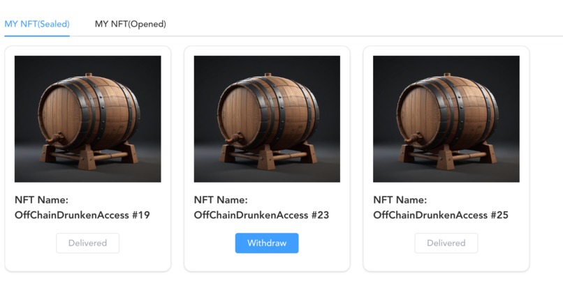 Off Chain Access – screenshot 2
