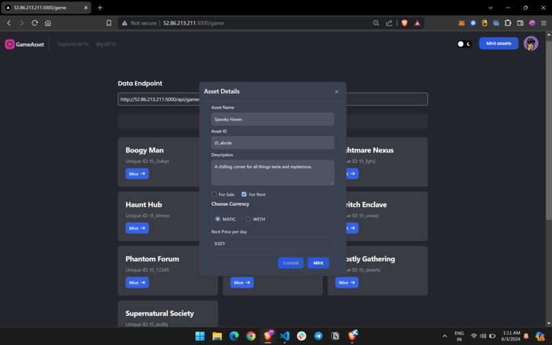 GameAsset – screenshot 2