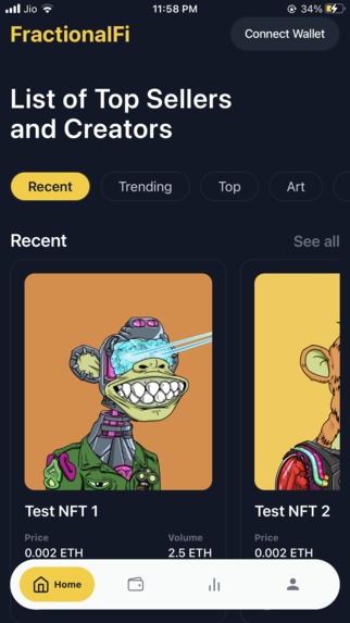 FractionalFi – screenshot 3