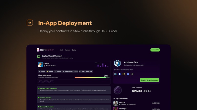 DeFi Builder – screenshot 3