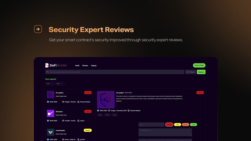 DeFi Builder – screenshot 4