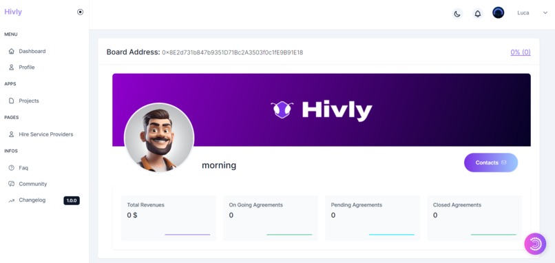 Hivly – screenshot 1
