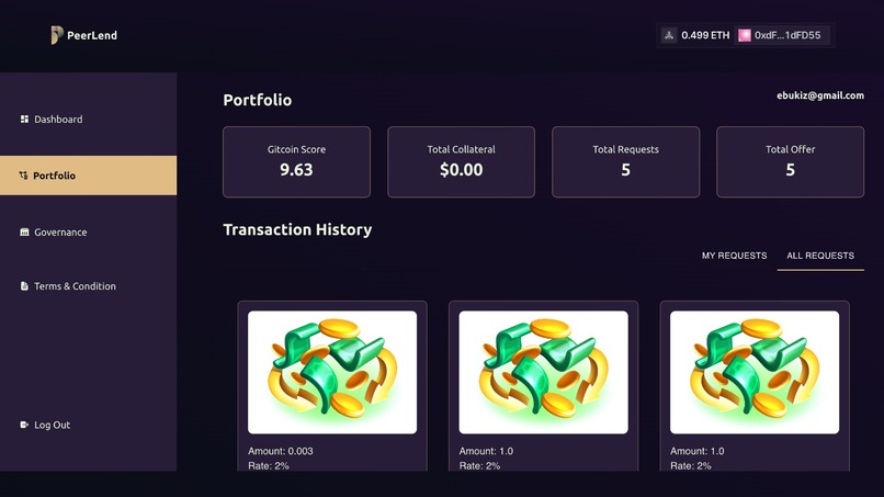 PeerLend  – screenshot 8