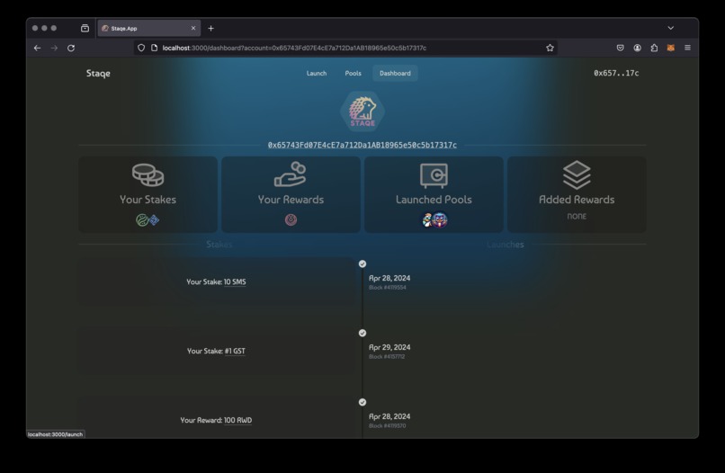 Staqe Protocol: Cross-Chain Staking – screenshot 4