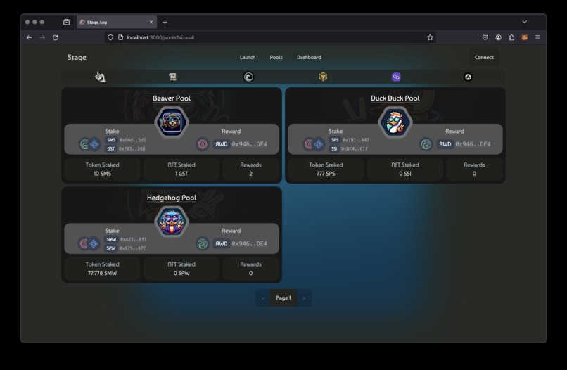 Staqe Protocol: Cross-Chain Staking – screenshot 1