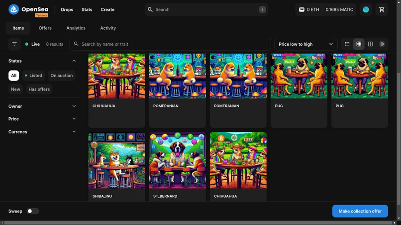 minterLINK – screenshot 1