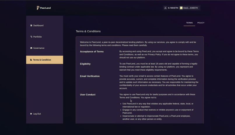 PeerLend  – screenshot 6
