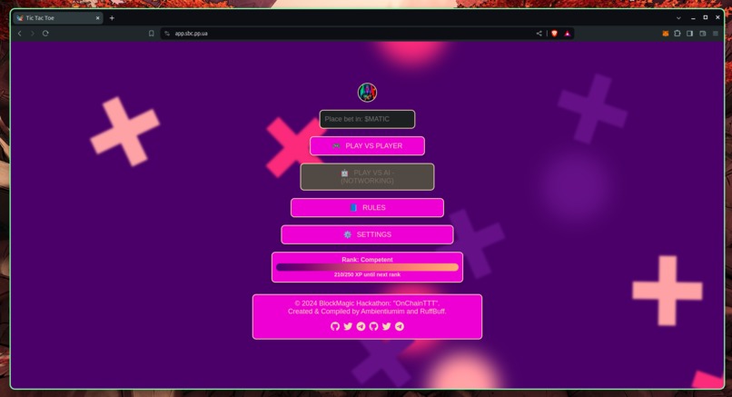 OnChainTTT – screenshot 3