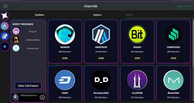 ChainTalk – screenshot 5