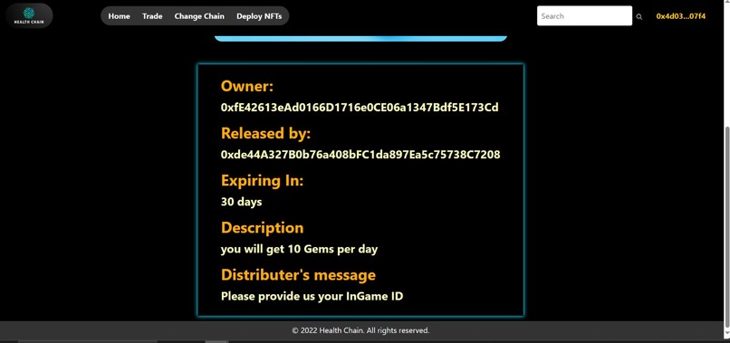 Health Chain – screenshot 5