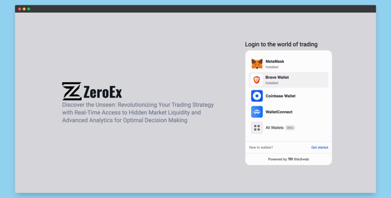 ZeroEx – screenshot 2