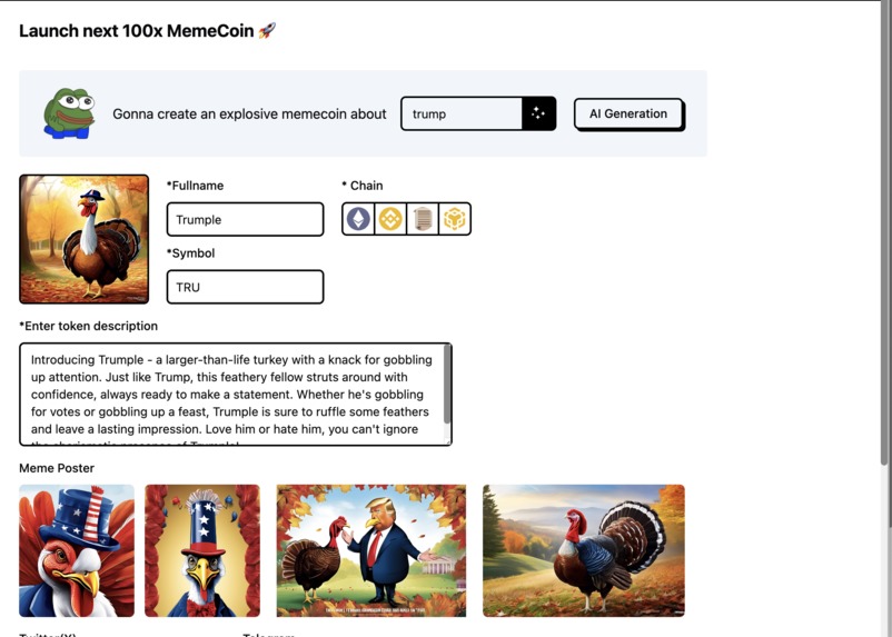 Memehub.AI – screenshot 2