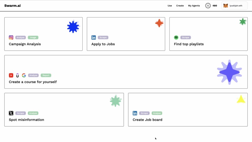 swarm.ai – screenshot 2