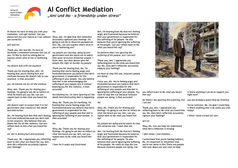 AI - Conflict Mediation – screenshot 4