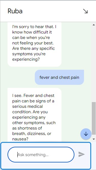 QuikTriage: AI Virtual Nurse Assistant. – screenshot 1