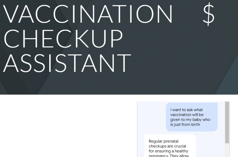 VACCINATION AND CHECKUP ASSISTANT – screenshot 1